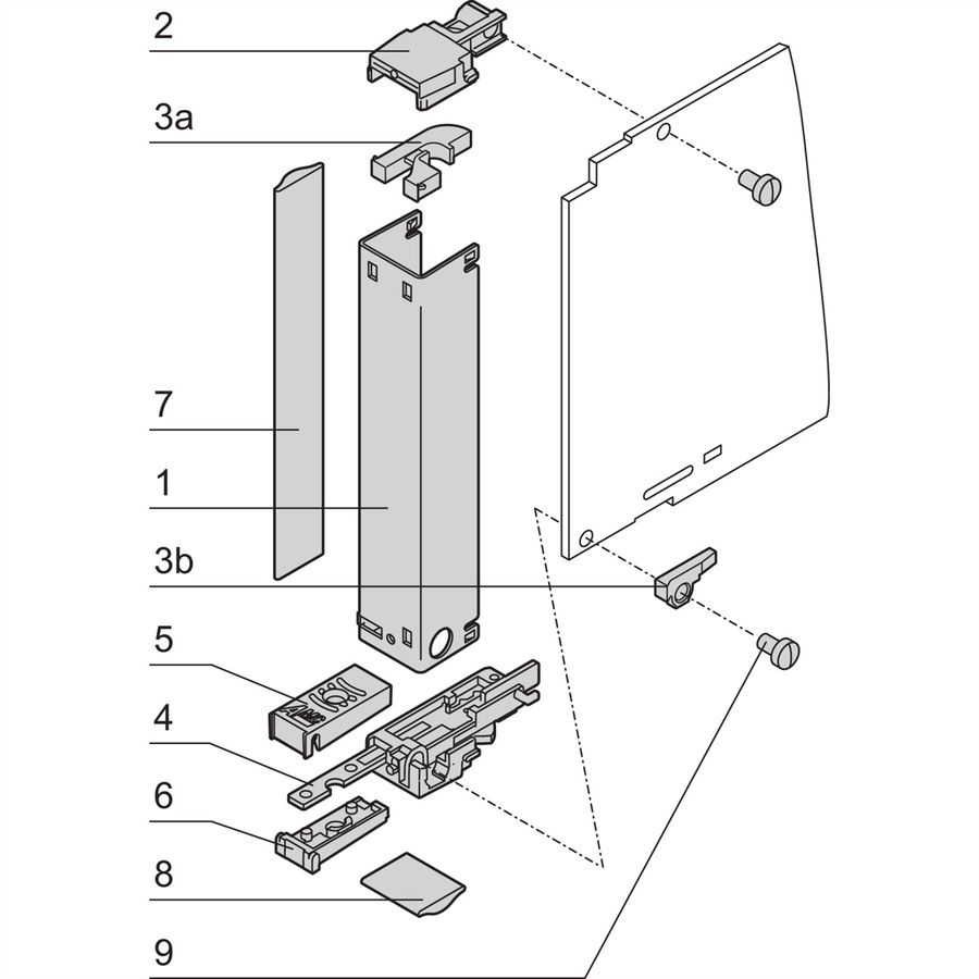 SCHROFF AdvancedMC-Modul-Mechanik in Anlehnung PIGMG AMC.0 R2.0RC1.2 (Al) - AMC MODUL FS D ALU