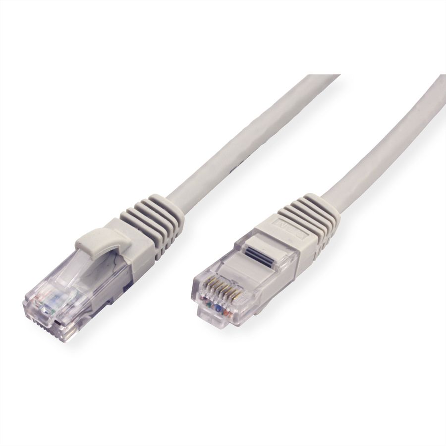 VALUE Patchkabel Cat.6A (Class EA) UTP, grau, 0,3 m