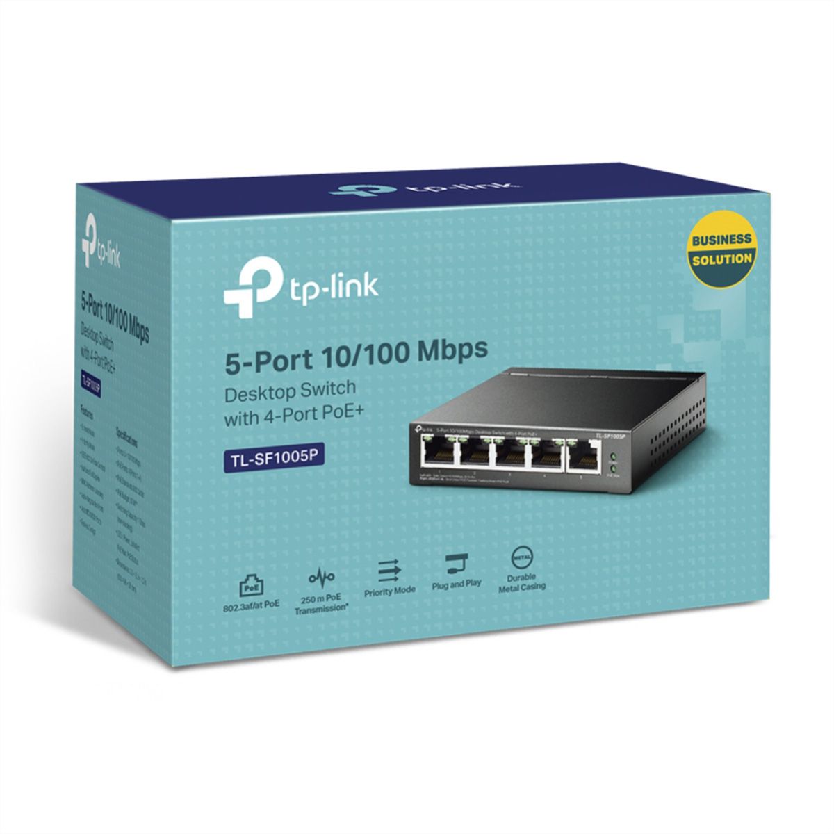 TP-Link TL-SF1005P PoE+ Switch 5 Port
