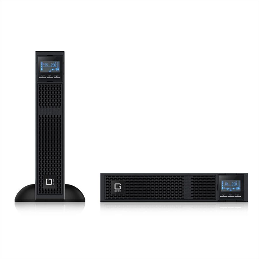 GUDE EPB 8810-3 USV 3000VA UPS Backup Tower/RM, schwarz