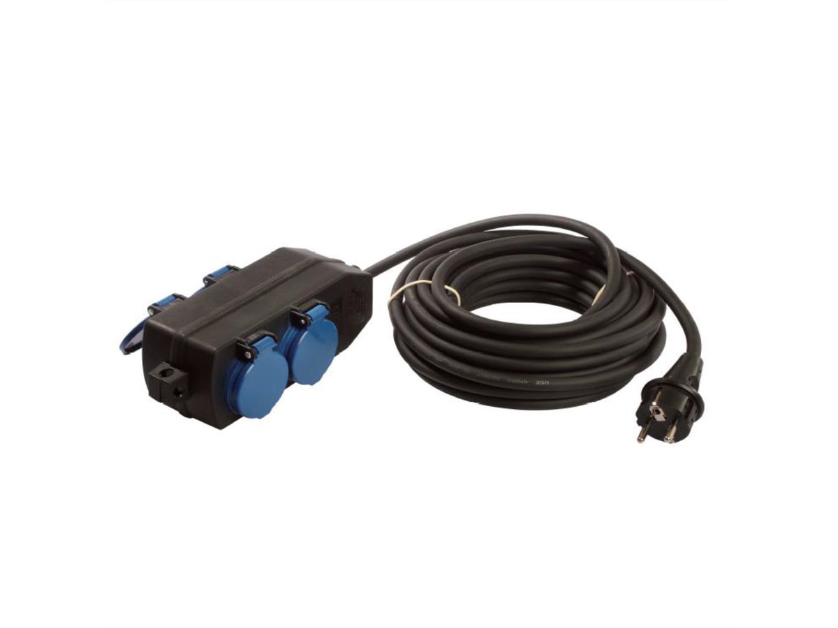 BACHMANN Prise de distribution 4x CEE7/3 10m