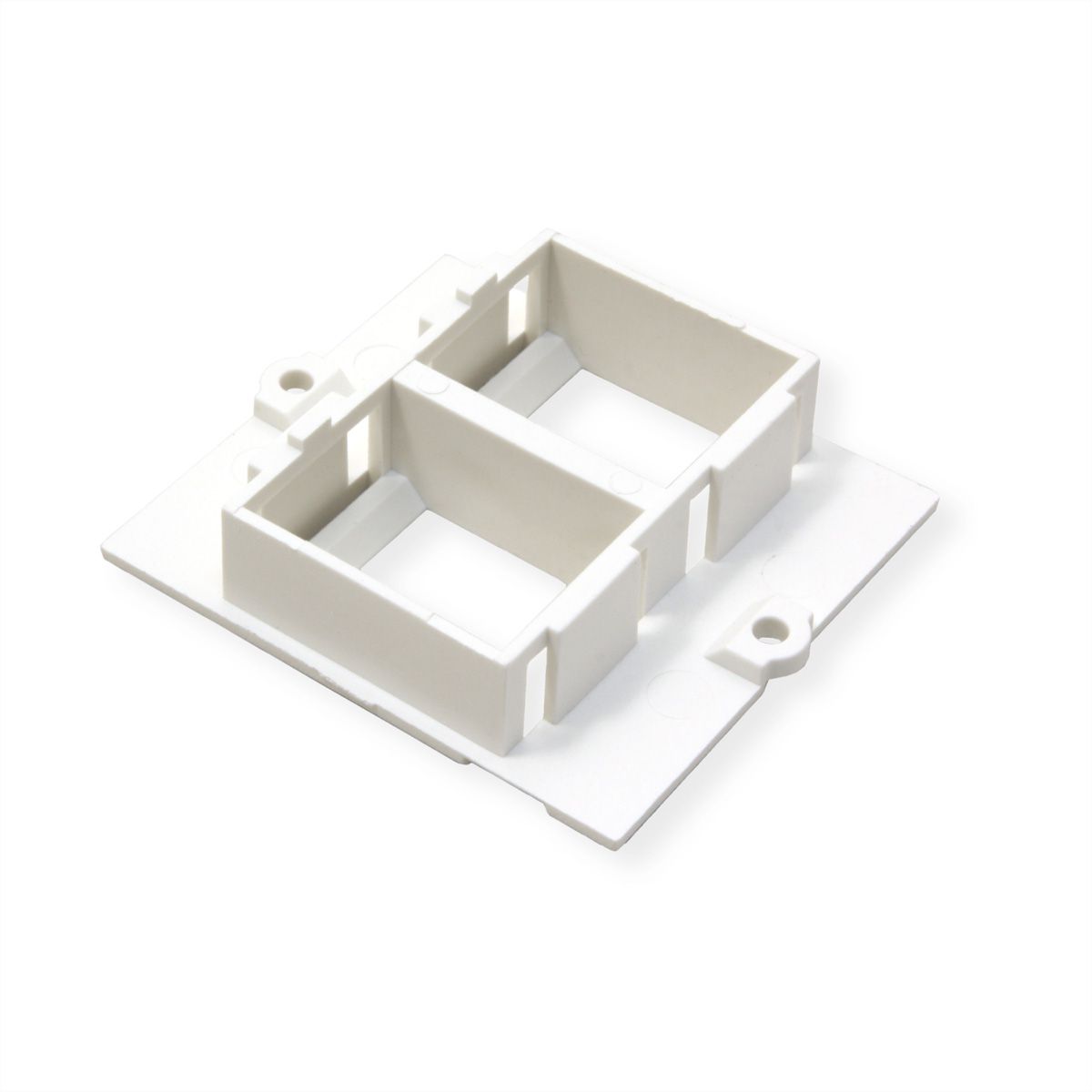 BACHMANN Module Custom Cadre 2x Keystone, blanc