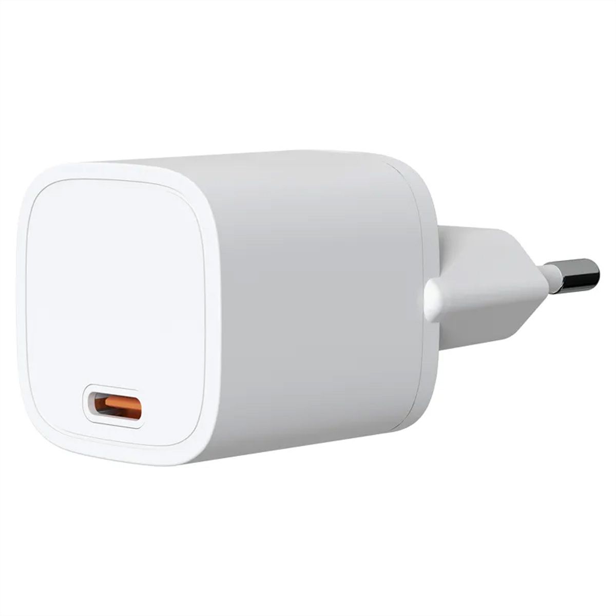 Steffen Adaptateur de charge GaN 20W, 1xUSB-C max. 3A blanc
