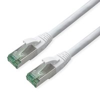 ROLINE RM Cordon Cat.6A S/FTP(PiMF), blanc, 1,5 m