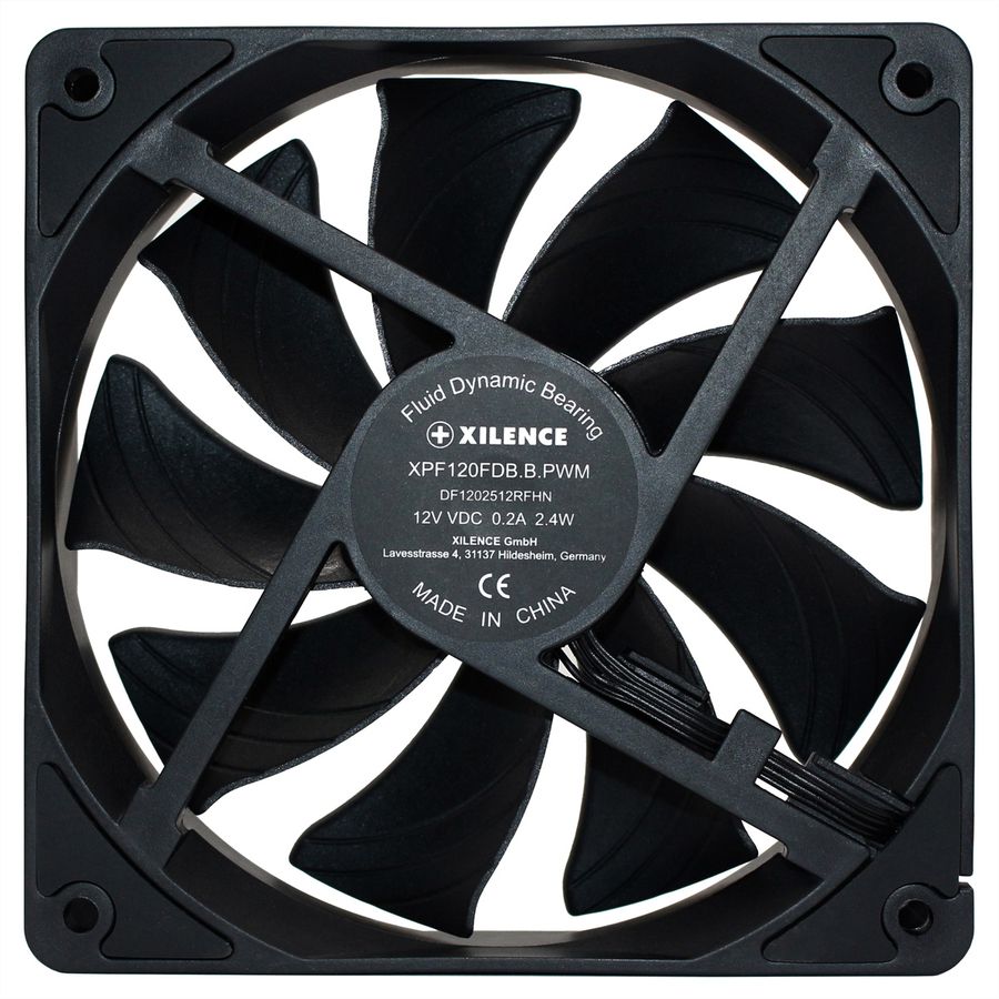 Xilence XPF120X.B.PWM 120mm PWM FDB Gehäuselüfter, 4PIN, schwarz