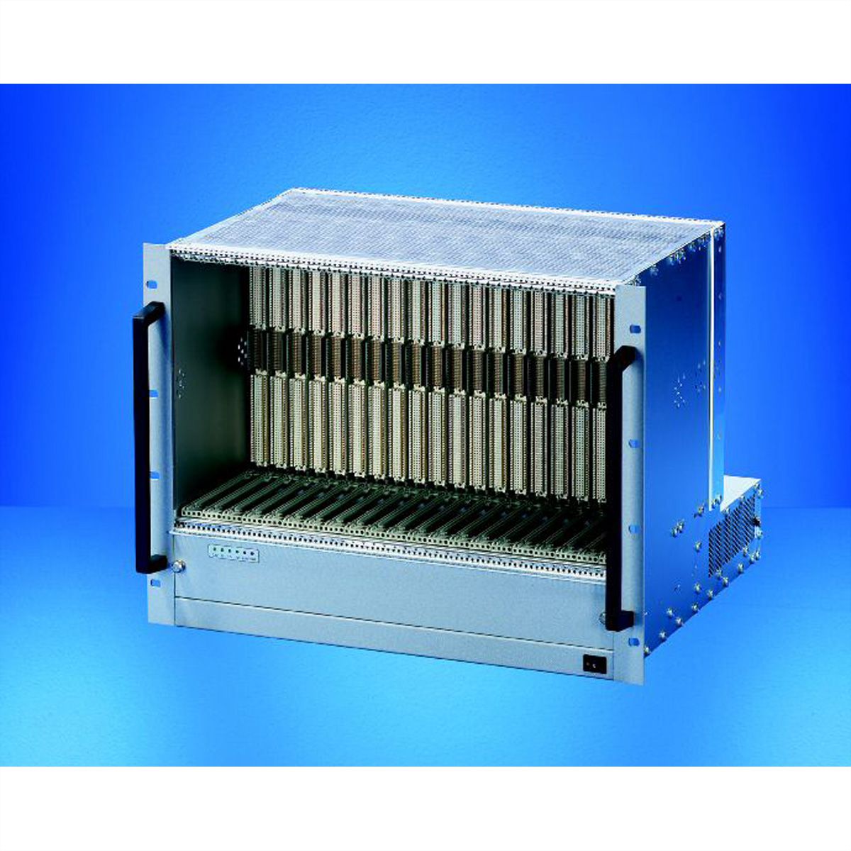 Système VME64x SCHROFF, 8 U, 21 slots, Open Frame PSU