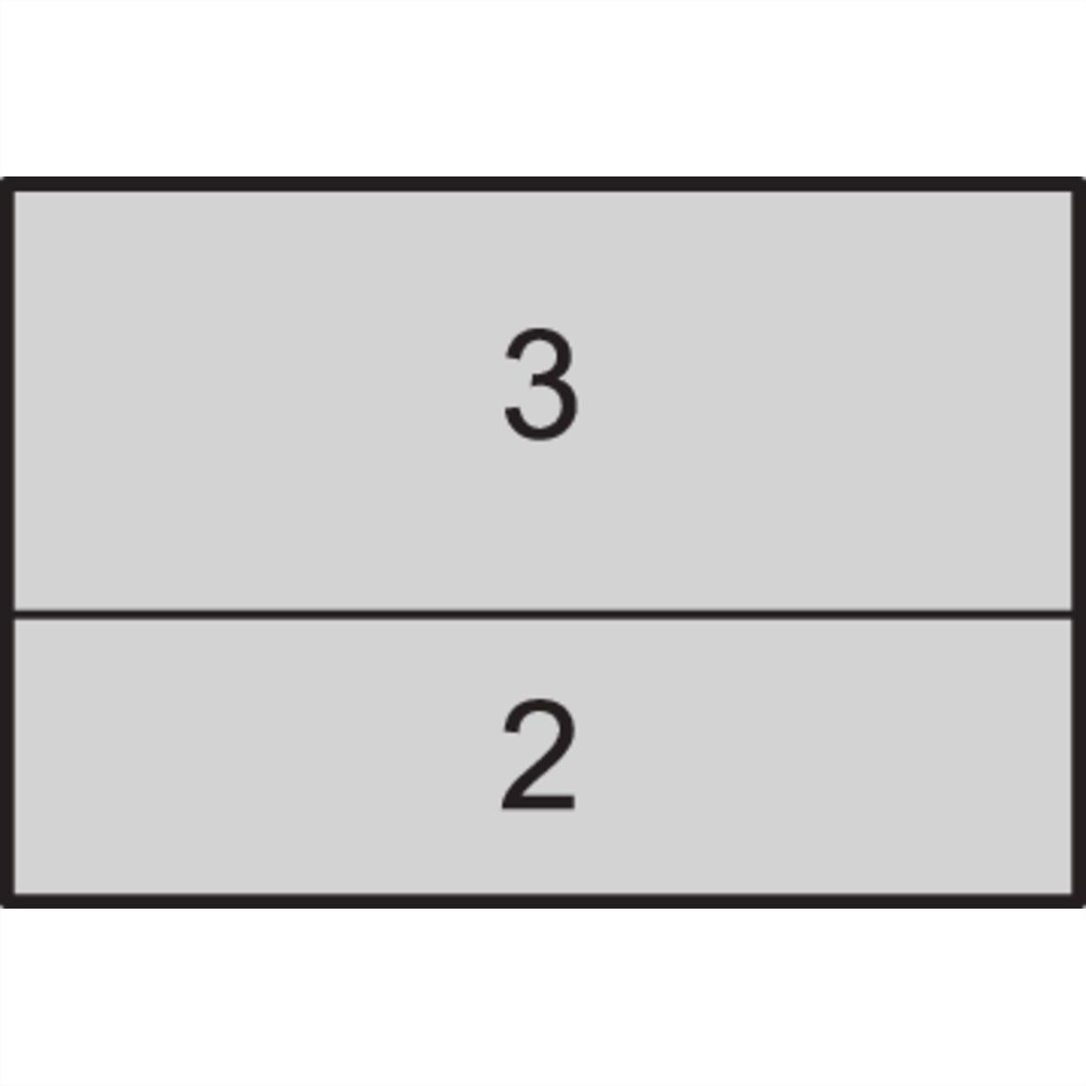 SCHROFF RatiopacPRO Coffret de montage en rack 19", blindage rétrofitable, 5 U (3-2), 84 CV, 375 mm