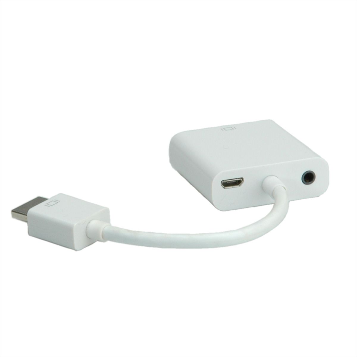 ROLINE Adaptateur HDMI-VGA, HDMI M-VGA F, 0,15 m