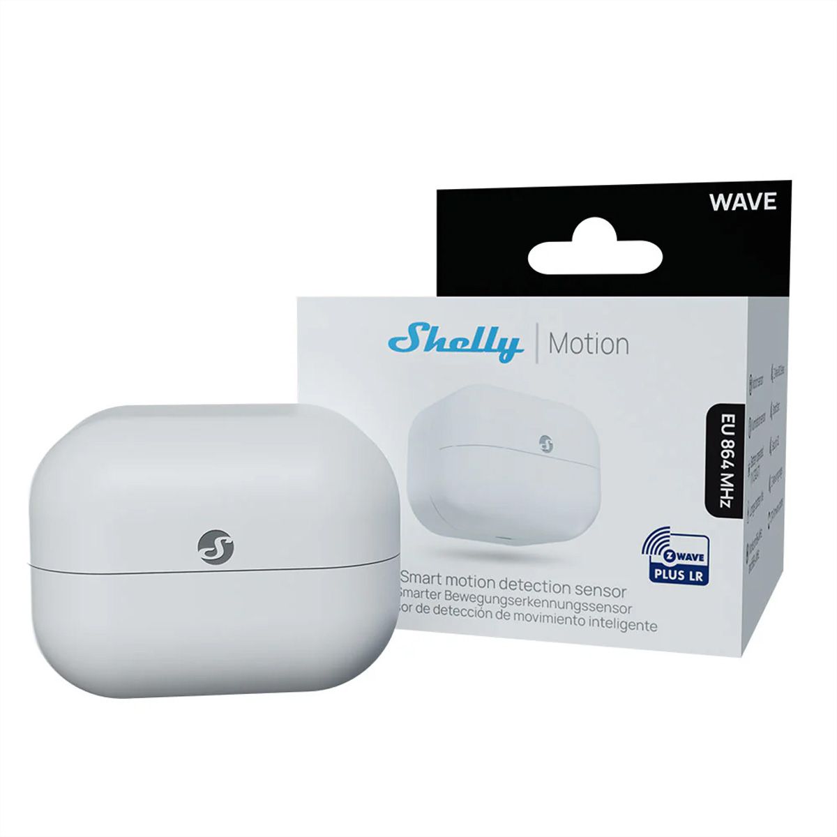 Shelly détecteur de mouvement Wave LR, Z-Wave LongRange