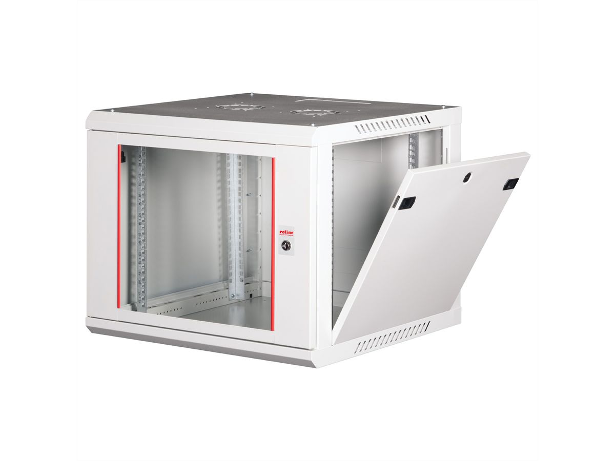 ROLINE 19-Zoll Wandgehäuse Basic Plus 9HE, 600x600 BxT grau
