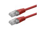 ROLINE Cordon Cat.6 (Classe E), UTP, PoE, rouge, 5 m