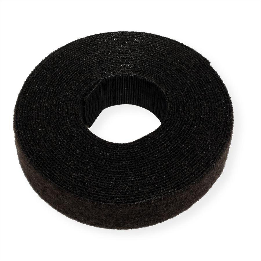 VELCRO® ONE-WRAP® Bande non perforée, 20mm, noir, 5 m