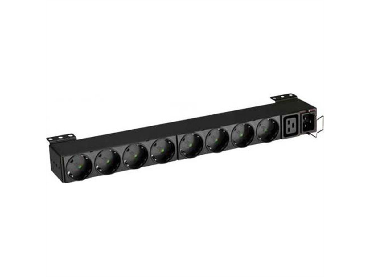 EATON FlexPDU 8 DIN Ausgänge 8x DIN Schutzk. 1x 16A IEC Eingang IEC 16A