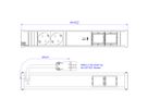 BACHMANN CONI 2xCEE7/3 1xUSB C 60W