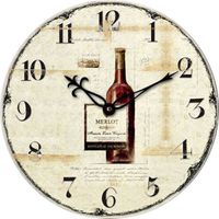 TechnoLine Wanduhr WT1012 MERLOT