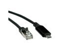 ROLINE Câble convertisseur USB 3.2 Gen 2 type C - Gigabit Ethernet, noir, 5 m