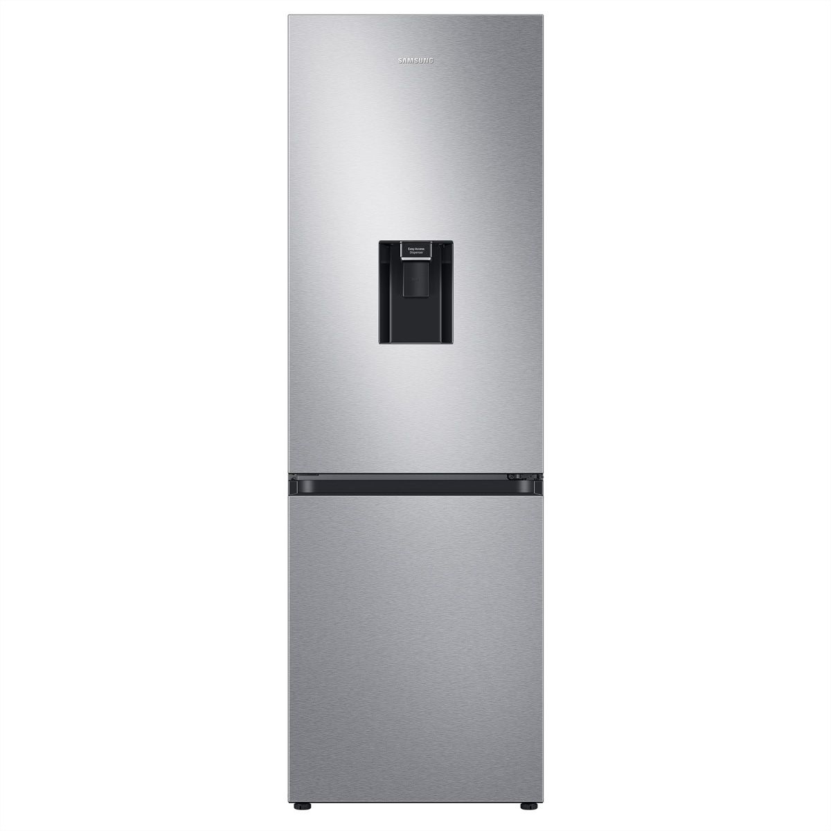 Samsung Kühl-Gefrierkombination RB7300 , 341l, D, WiFi, Silber mit Griffmulde