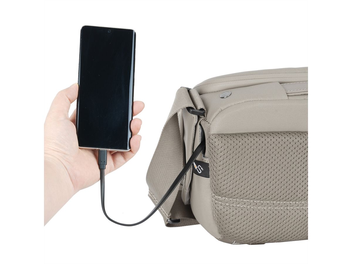 Vanguard VEO METRO S4L CM Schultertasche, creme, 4 Liter