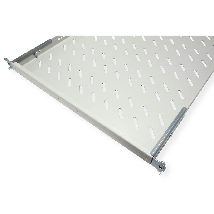 ROLINE 19" Etagère 1U, 770P 50 kg gris