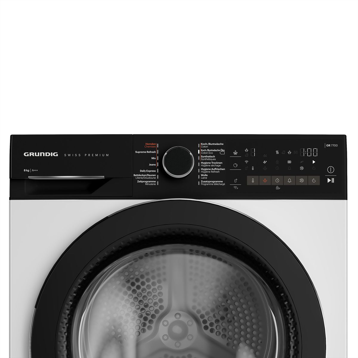 Grundig Wäschetrockner GTR5100, 8kg, A+++, weiss