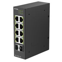 D-Link DIS-100G-10P Switch PoE+ industriel Gigabit 10 ports, 2x 2,5G SFP+