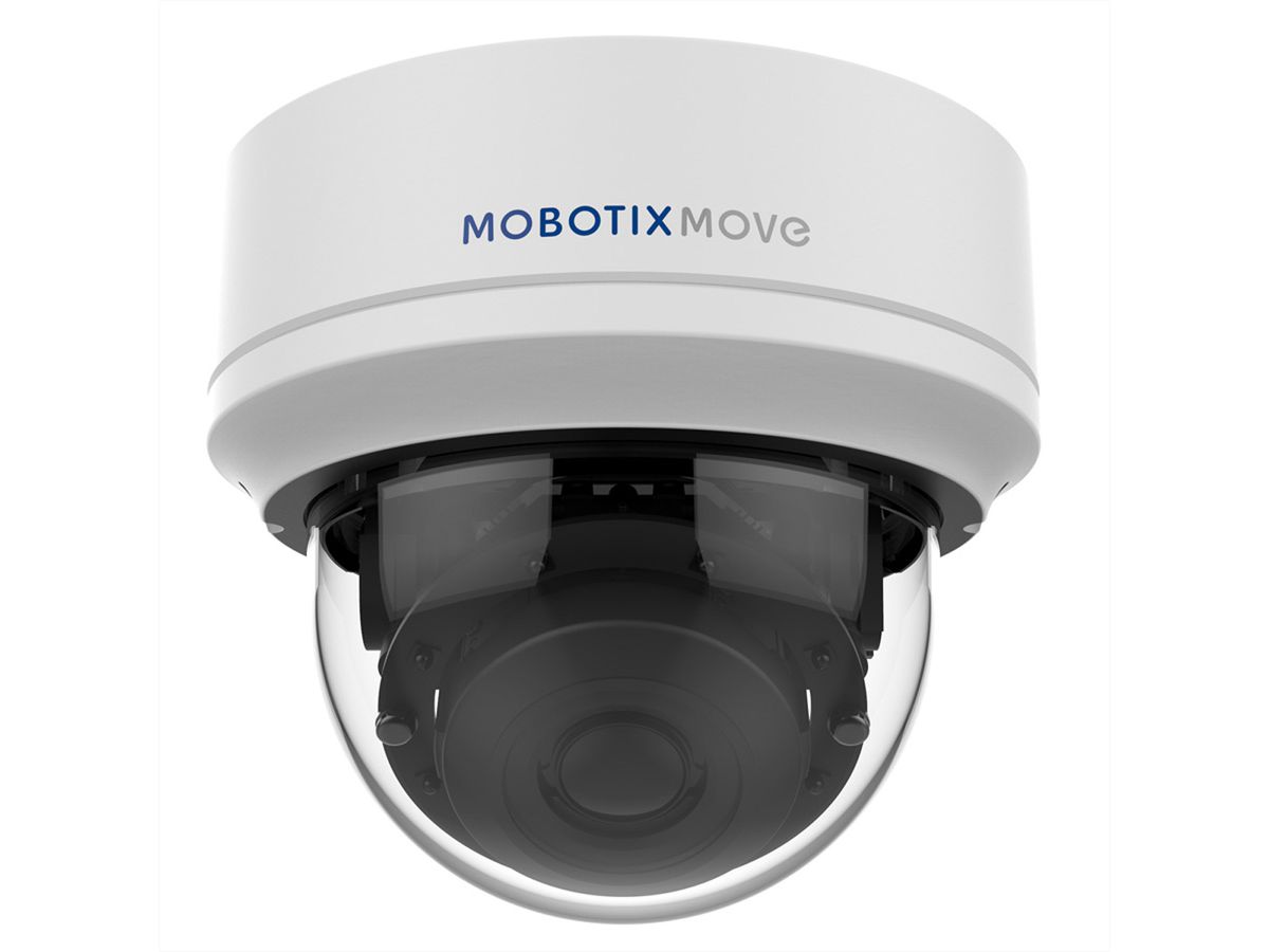 MOBOTIX MOVE Vandal-Dome 8 MP, 47 - 115°, IR-LED à 40m