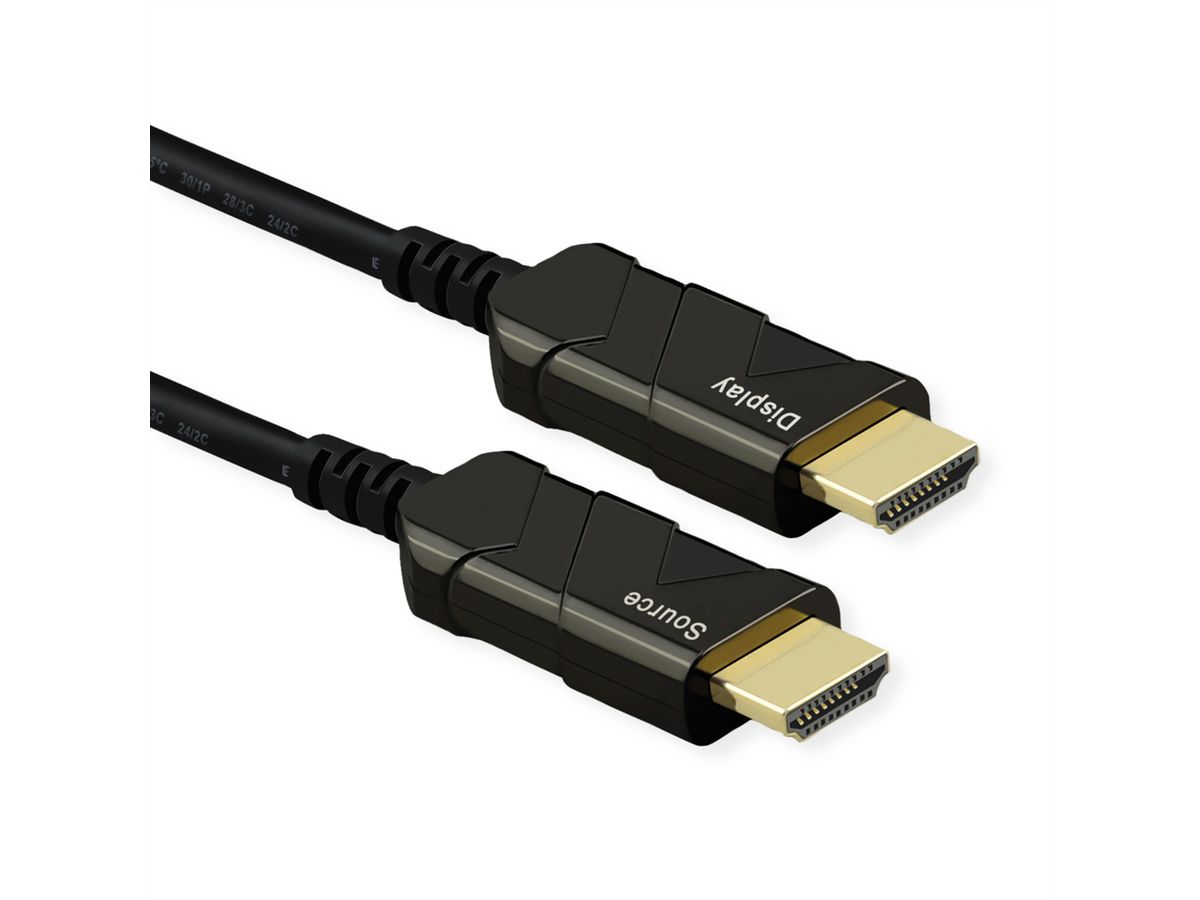 ROLINE Câble Ultra HDMI actif optique 8K, 20 m