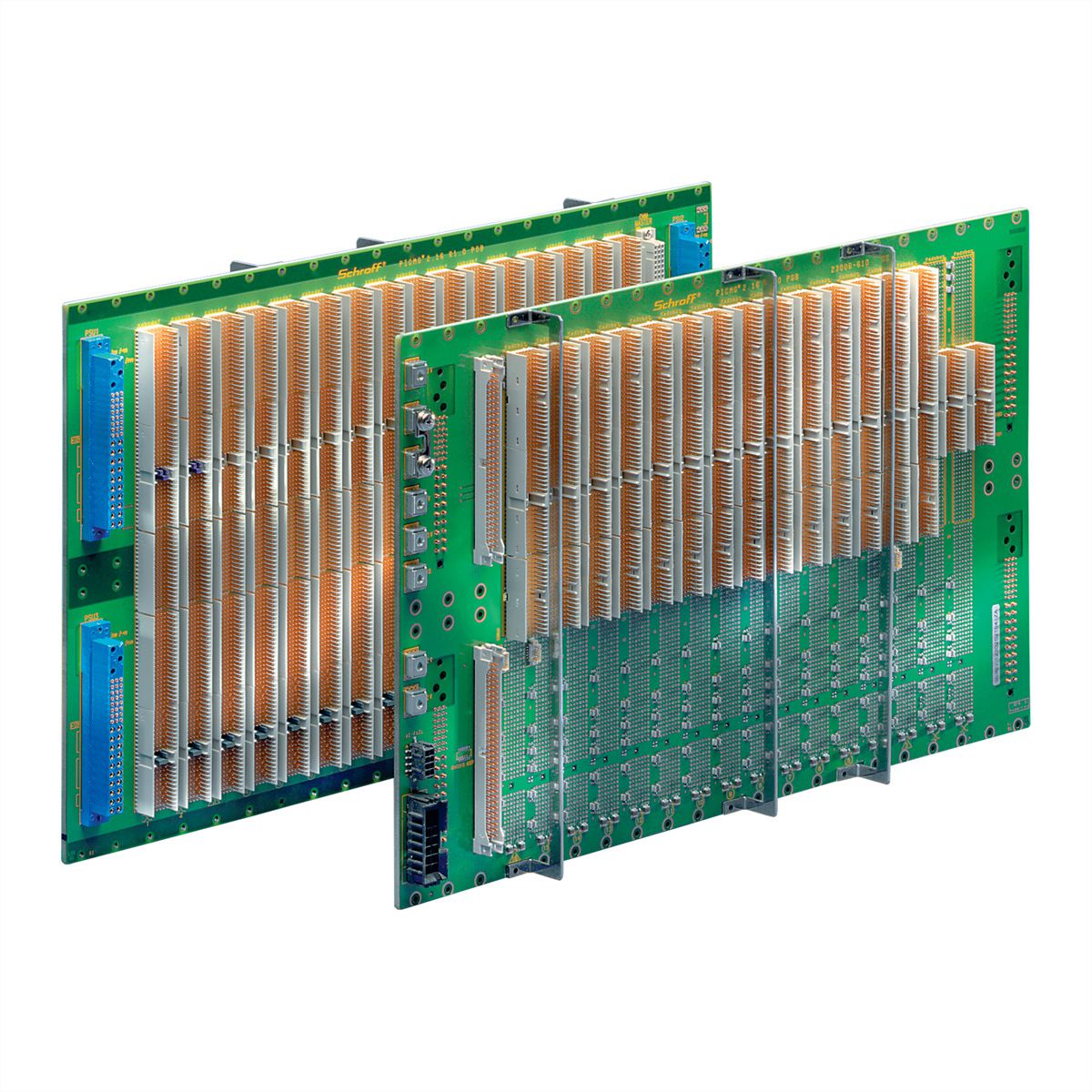 Carte-mère CPCI SCHROFF, 2 slots, avec ATX