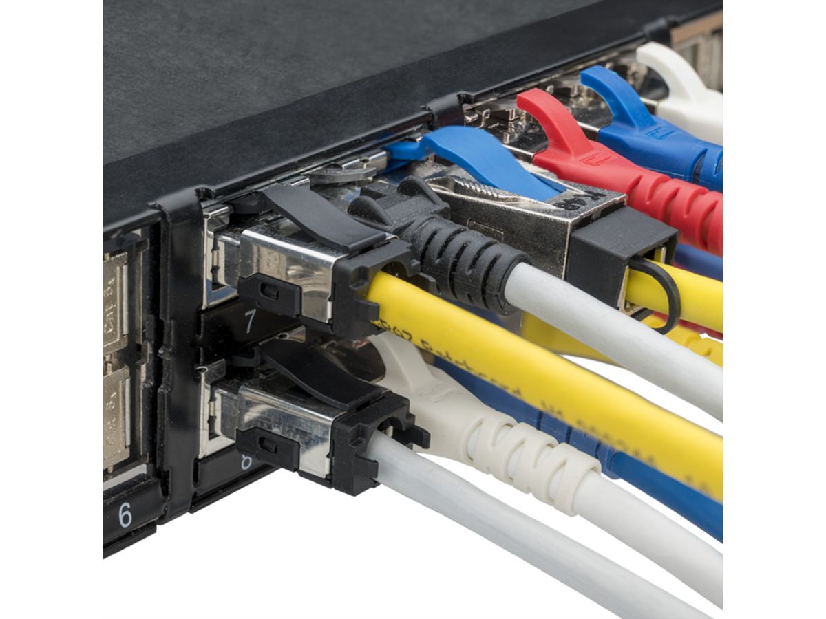 METZ CONNECT C6A RJ45 field plug ultra short
