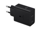 Samsung Power Adapter 50W USB-C, PowerDelivery incl. câble, Duo, noir