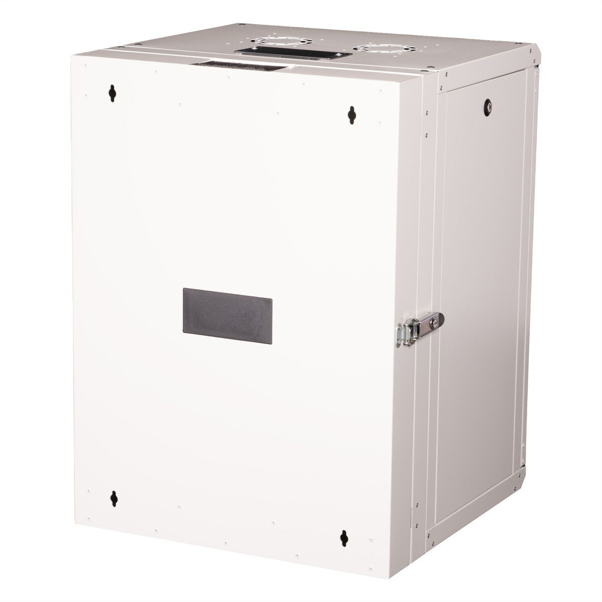 **DEMO**ROLINE 19-Zoll Wandgehäuse Pro 16 HE, 600x600 BxT zweiteilig schwenkbar grau