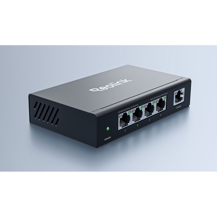 Reolink RLA-PS1E Switch , 4x PoE+