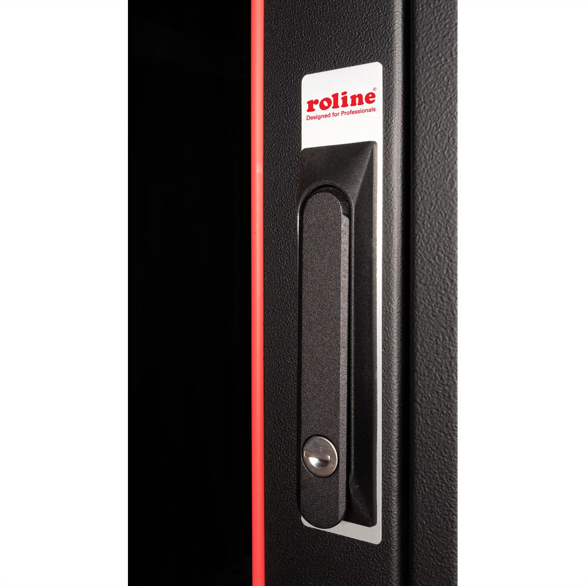 ROLINE 19-Zoll Netzwerkschrank Pro 32 HE, 600x800 BxT Glastür schwarz