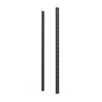 SCHROFF 19"-Winkelprofil mit Universal-Lochung (EIA), RAL 7035 - WINKELPROFIL 19"47HE 7035(2X)