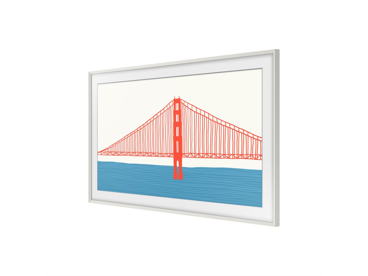 Samsung Wechselrahmen zu Frame 55'', 5.0, 6.0 & 6.1, Frame Bezel Chamfer White