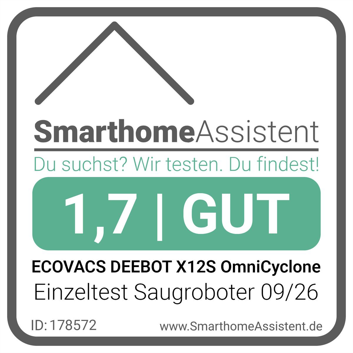 Ecovacs Aspirateur robot DEEBOT X12S OmniCyclone
