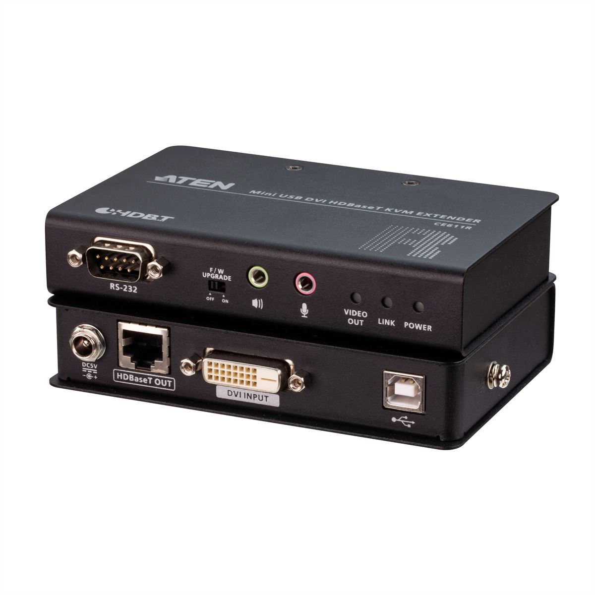 ATEN CE611 Mini USB HDBaseT DVI KVM Extender
