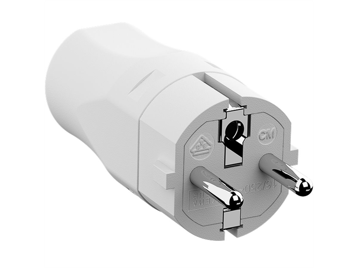 BACHMANN Connecteur à monter blanc