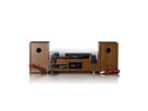 Lenco Chaîne Hi-Fi MC-160WD couleur bois, TT, DAB, radio FM, BT