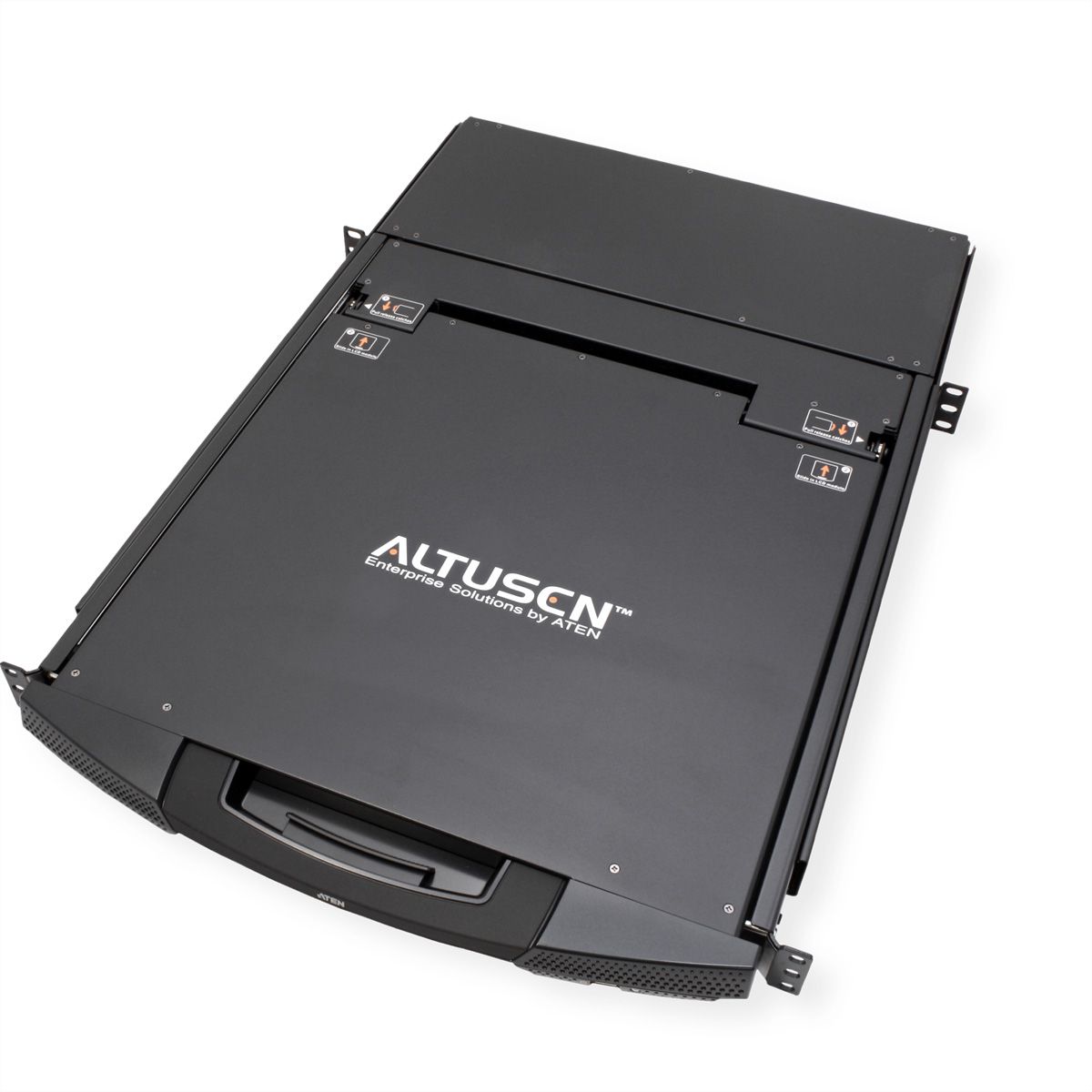 ATEN KL1516AiM KVM Over-IP Switch, 43cm TFT, VGA, PS/2-USB über Kat 5, 16 Port, ES-Layout