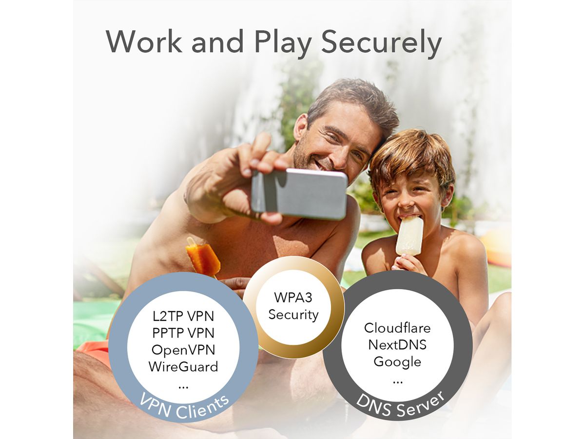 CUDY M1200 AC1200 Wi-Fi Mesh Solution 1er-Pack