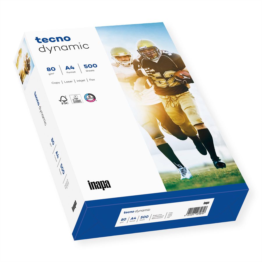 INAPA Business Paper, tecno Dynamic A4, 100.000 Blatt, Palette, 80g