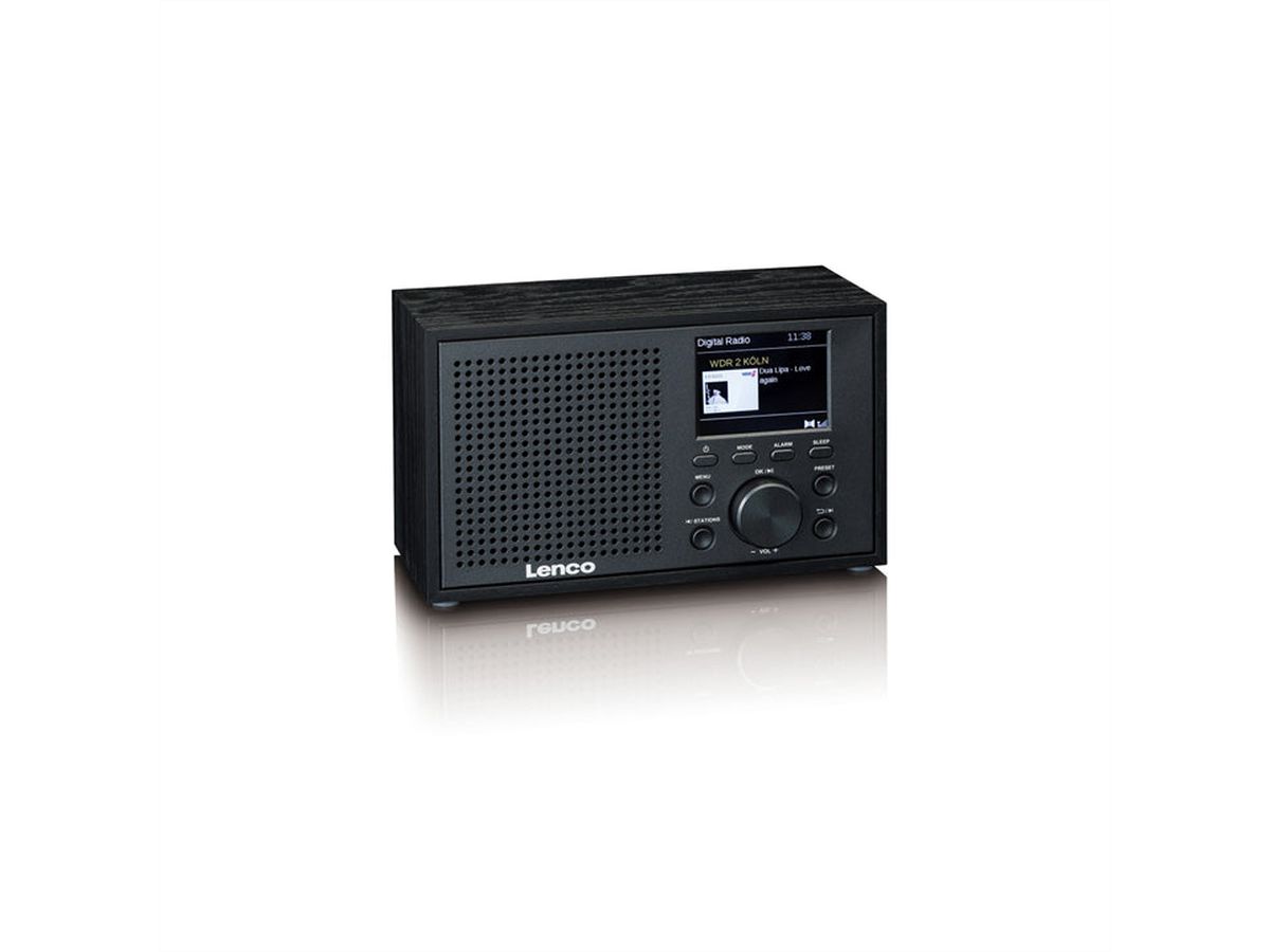 Lenco DAB+ Radio DAR-017BK schwarz, FM, BT