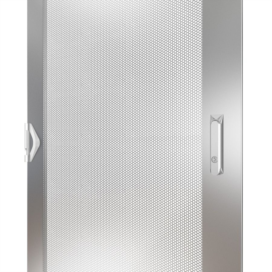 SCHROFF Porte perforée 2450H 800L IP20 fermeture 3 points