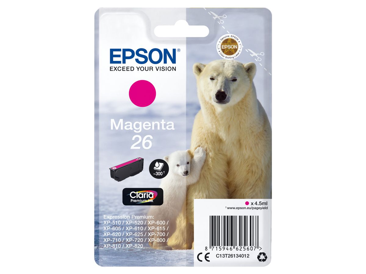 Epson Cartouche "Ours Polaire" - Encre Claria Premium M