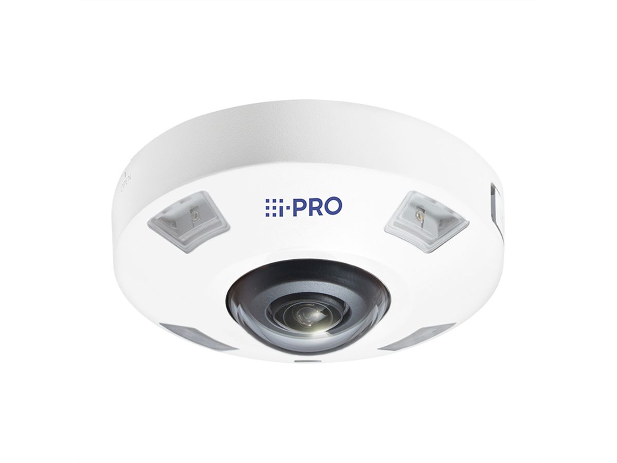 i-PRO WV-S4576LAV 4K AI OUTDOOR VANDAL Caméra réseau Fisheye 360°