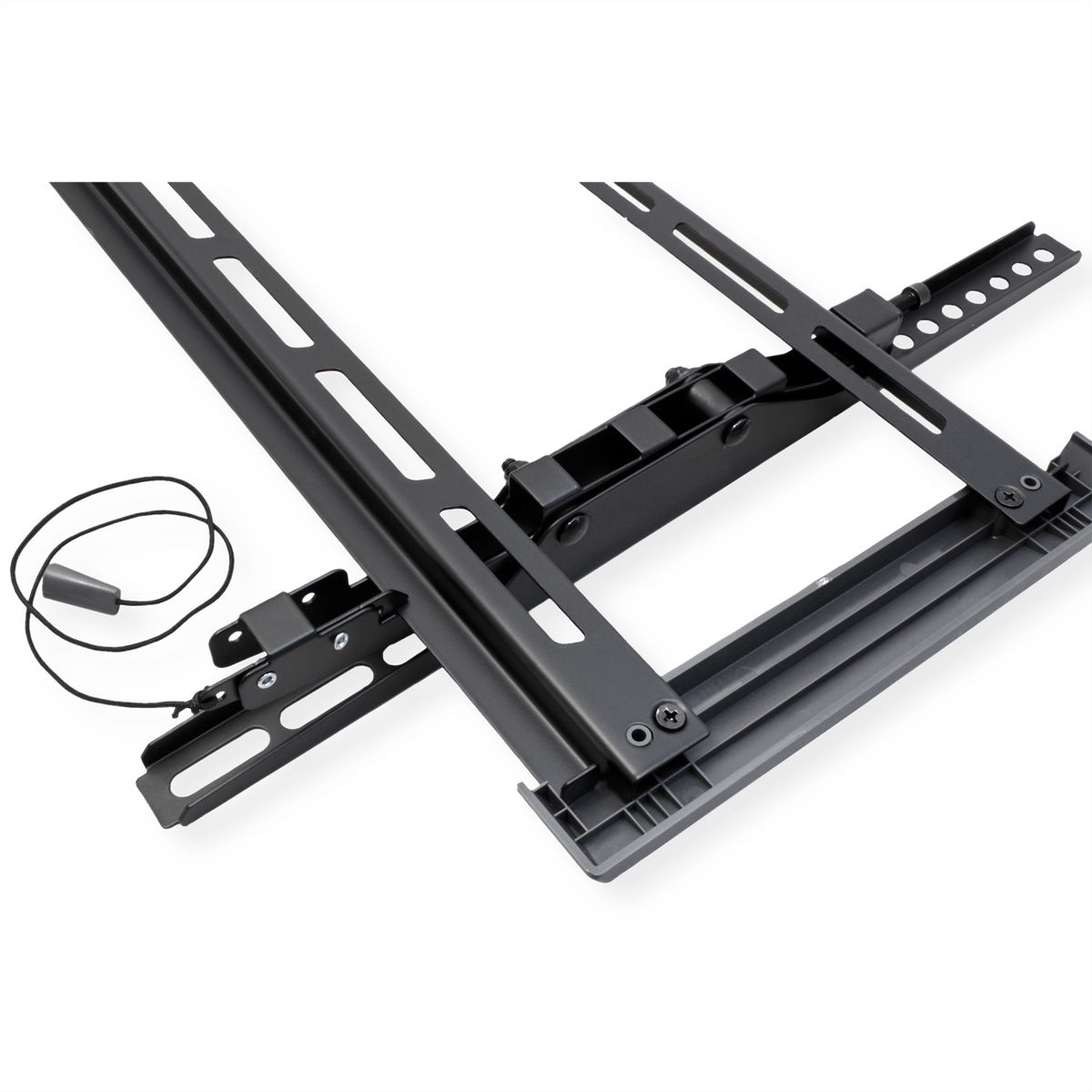 VALUE Support mural TV, distance murale de 47 mm, inclinable, 37–80 pouces, jusqu'à 75 kg