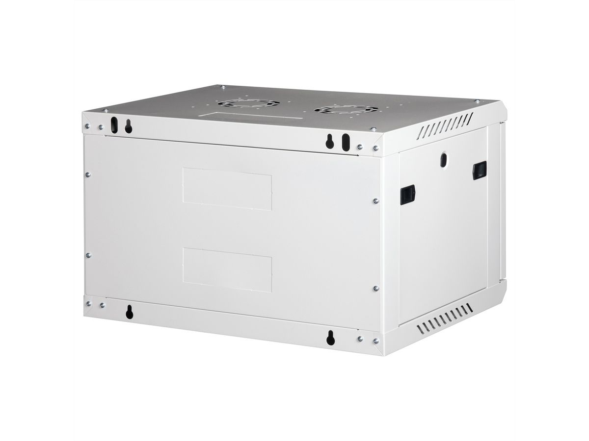 ROLINE 19-Zoll Wandgehäuse Basic Plus 6HE, 600x450 BxT grau