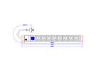 BACHMANN BN0500 19" 1U 8xC19, 2,0m CEE7/7