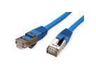 VALUE Patchkabel Kat.6 (Class E) S/FTP (PiMF), LSOH, blau, 2 m